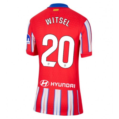 Fotballdrakt Dame Atletico Madrid Axel Witsel #20 Hjemmedrakt 2024-25 Kortermet